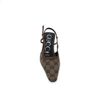 Gucci Luxury Slingback Sandals Mongoram Woman 1087-1 Havan