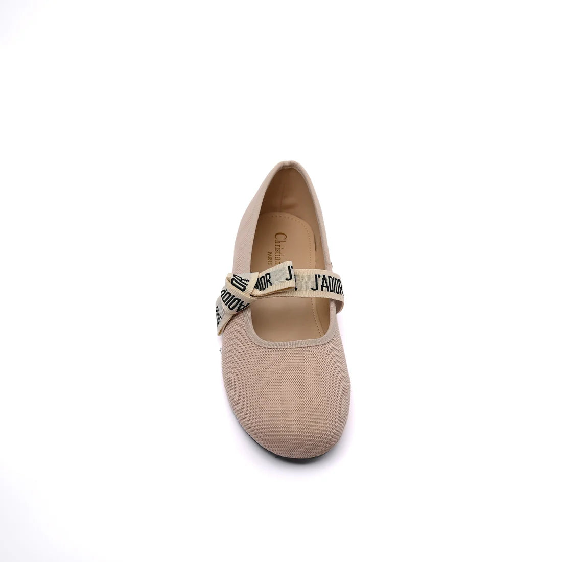 Christian Dior Beige Mesh J'Adior Ballet Flats Woman 2024-16 Beige
