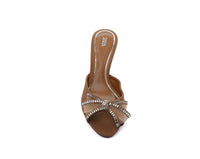 Zara Sable Stiletto Mule Heels Woman 25083-4 Havan