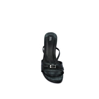 Zara Mini With Buckle Detail Stylish Heels Woman 3068 Black