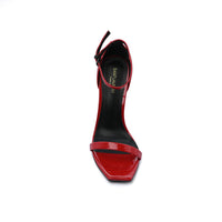 Saint Laurent YSL Opyum Sandals Heels Woman 1898 Red