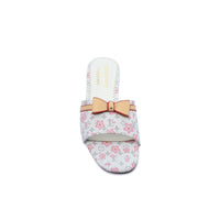 Louis Vuitton Lock It Flat Mule Monogram Sandals Woman 51BLV White
