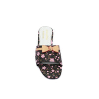 Louis Vuitton Lock It Flat Mule Monogram Sandals Woman 51BLV Brown