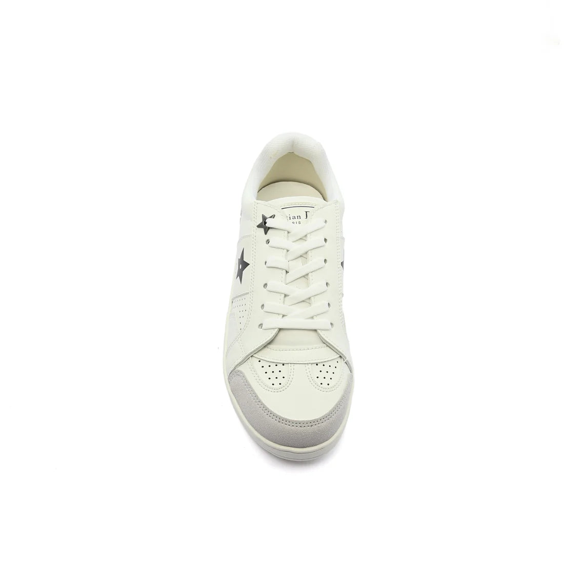 Dior Star Platform Suede Calfskin Sneakers Woman 1095880 White&Black