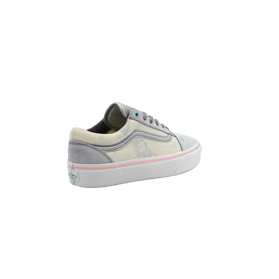 Vans X Space Molly Old Skool Shoes Woman D3HY28 Baby Blue