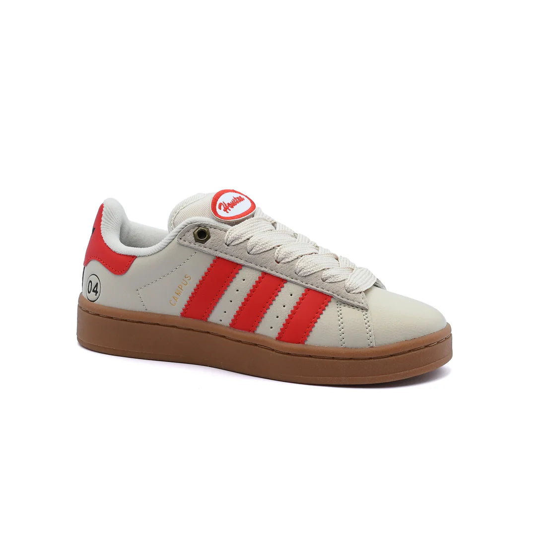 adidas Campus 00s Premium Goods Auto Club Woman JQ5039 Beige&Red