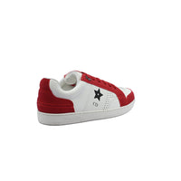 Dior Star Platform Suede Calfskin Sneakers Woman 1095880 White&Red