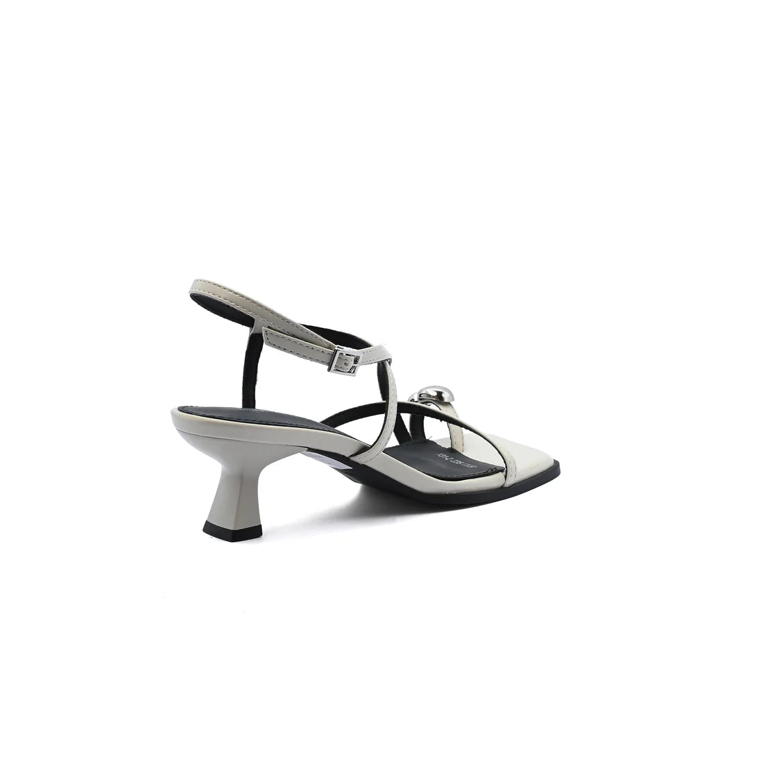 The Row Constance Leather Thong Sandals Woman 131-2 Beige