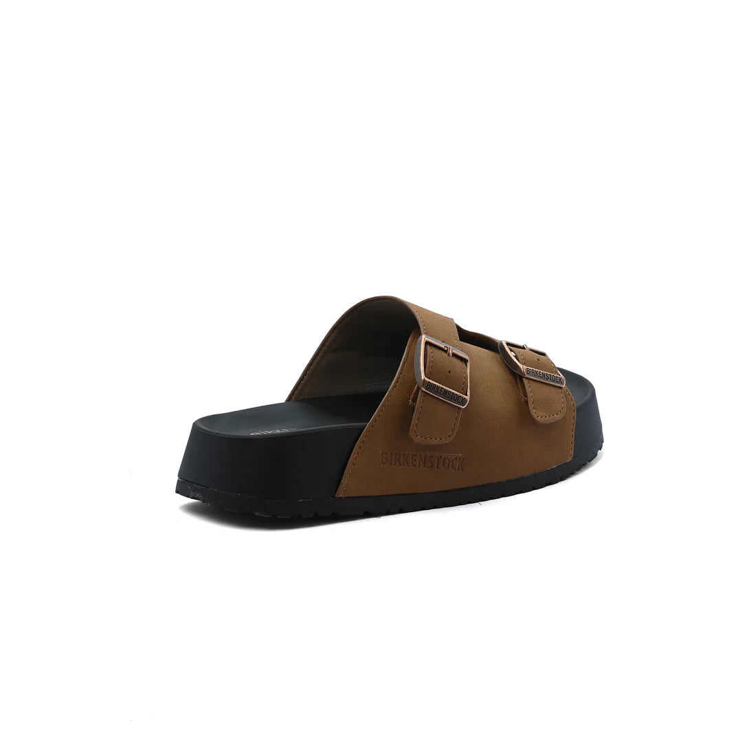 Birkenstock Zürich Suede Leather Buckle Detailed Woman TN-206 Camel