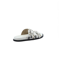 Miu Miu Toga Virilis Pulla Sandals Buckle Detailed Woman VK-129 White