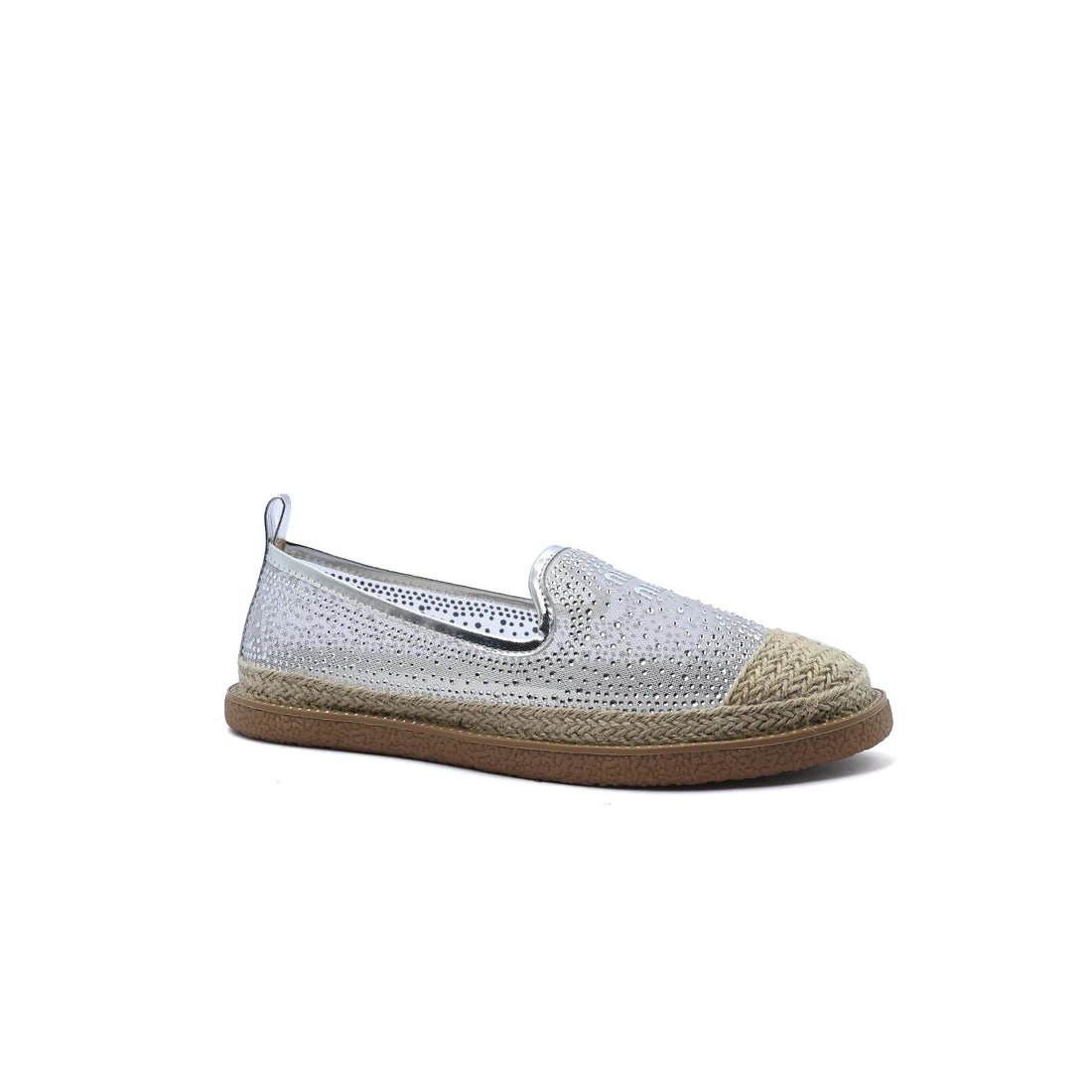 Miu Miu Truffle Collection Espadrille Shoes Ladies Fashion Woman TN-207 Silver