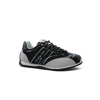 DIOR Calfskin D-Sketch White Nylon Sneakers Woman DO-921 Black