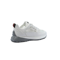 Gucci Runner Suede-Trimmed Sneakers Woman GU-23 White