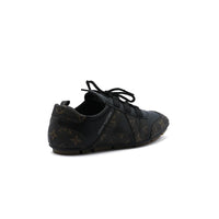 Louis Vuitton Suede Calfskin LV Sneakers Woman LV-916 Black&Coffee