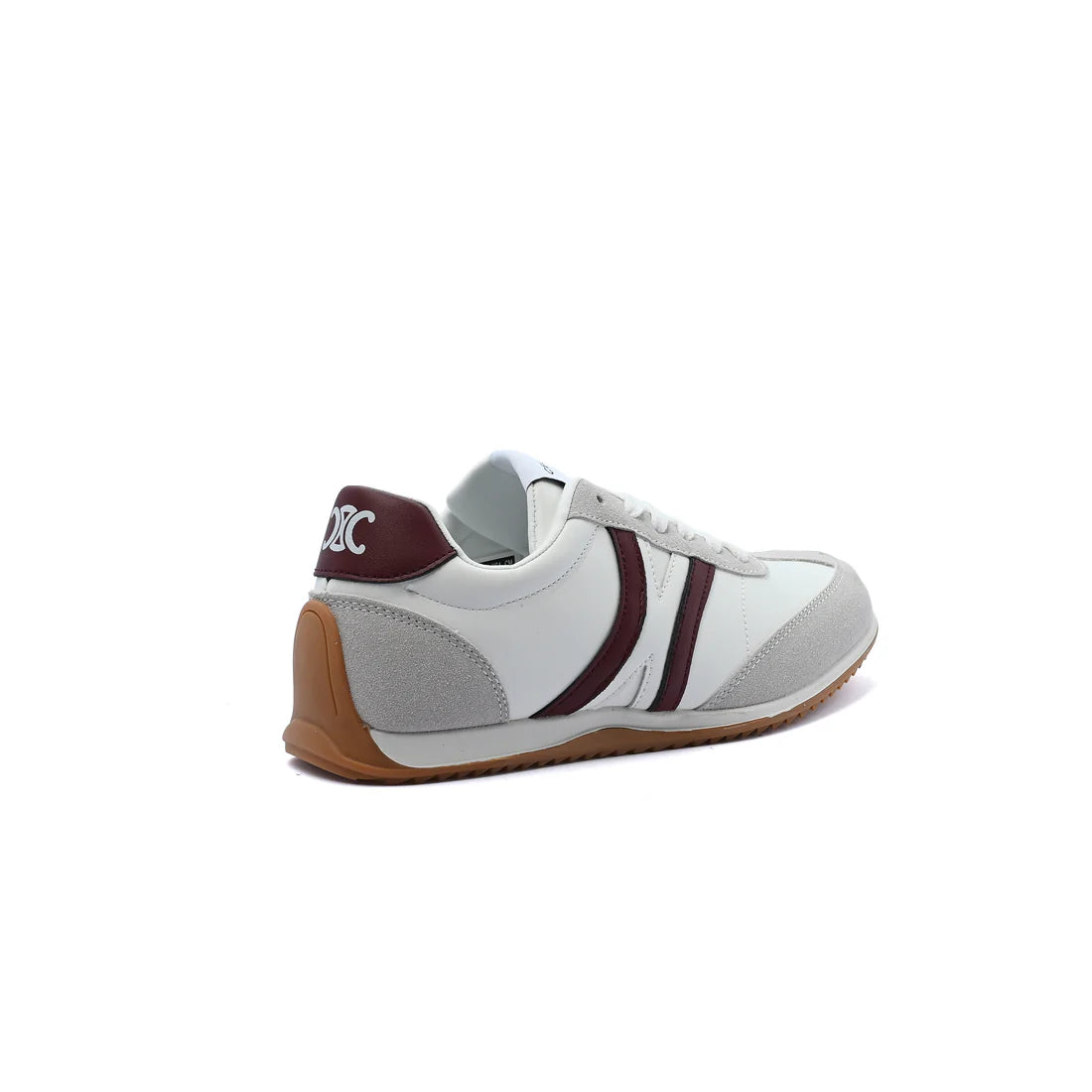 Celine Jogger Triomphe Signature Suede Sneakers Woman CL-919 White