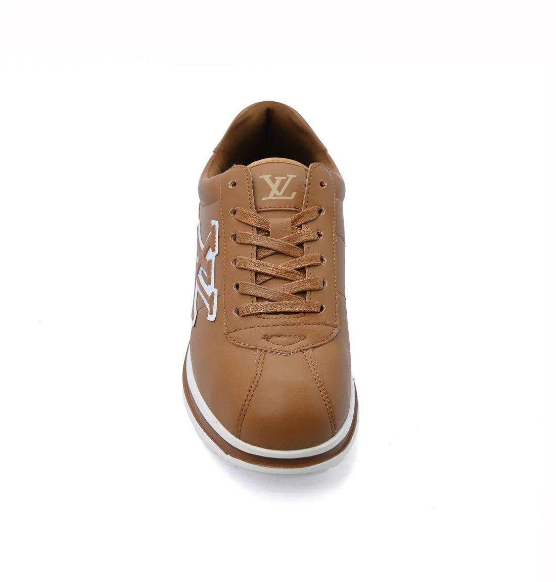 LOUIS VUITTON BUTTERSOFT LOGO Sneakers Woman LV-24 Camel