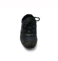 Louis Vuitton Suede Calfskin LV Sneakers Woman LV-916 Black&Coffee