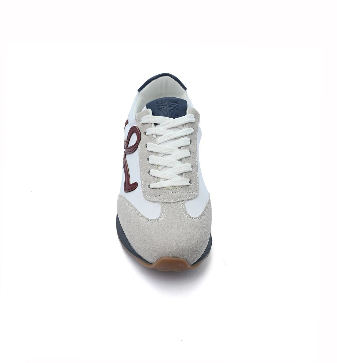 Loewe Flow Runner suede-trimmed sneakers Woman LW-935 White