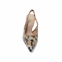Betsey Johnson SB-Clark Leopard - Rhinestone Pumps Woman MA-811 Camel