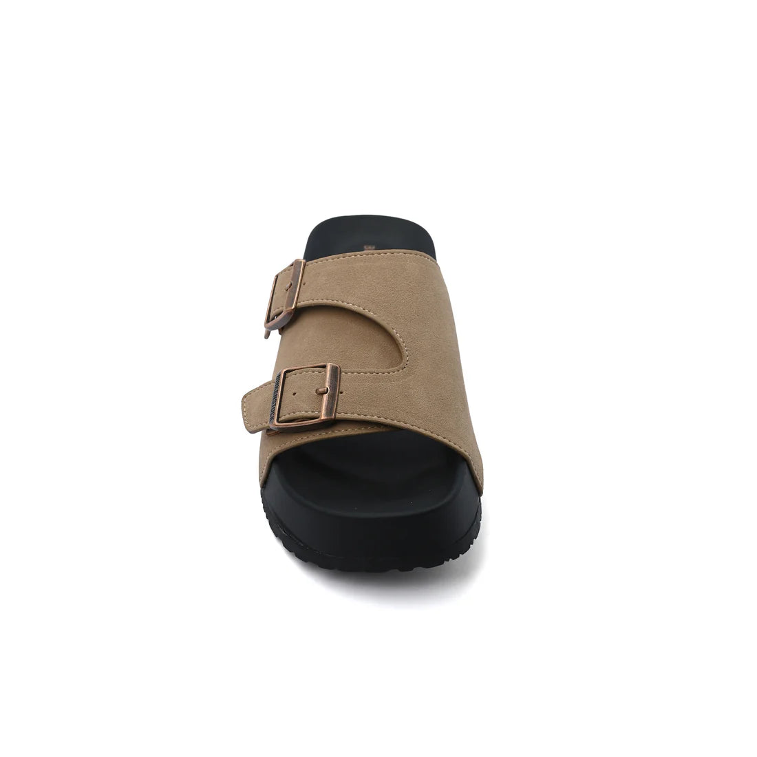 Birkenstock Zürich Suede Leather Buckle Detailed Woman TN-206 Khaki