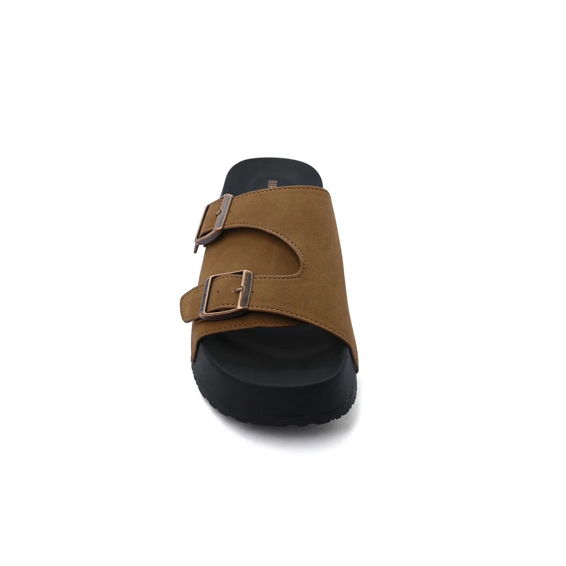 Birkenstock Zürich Suede Leather Buckle Detailed Woman TN-206 Camel