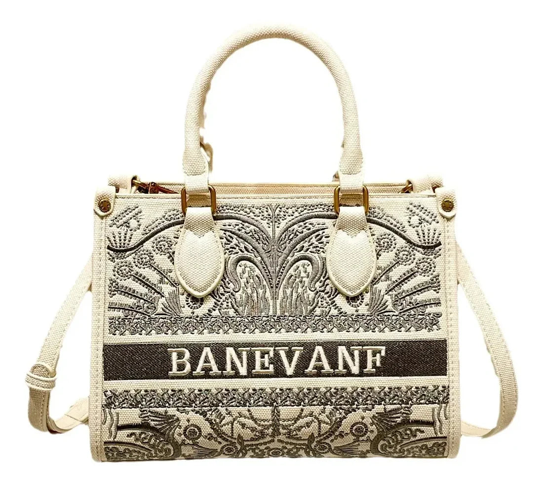 Banevanf Bag Woman High Quality Design 8782 Beige