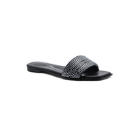 Alexander Wang Vy Crystal Embellished Slide Sandal Women 2025-6 Black