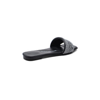 Alexander Wang Vy Crystal Embellished Slide Sandal Women 2025-6 Black