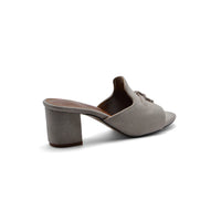 Loro Piana Suede Summer Charms Slide Sandals Woman VR-8 Beige
