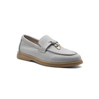 Loro Piana Suede Summer Charms Walk Loafers Woman VR-LA White
