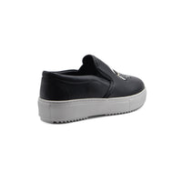 KUPSOLE Karl Leather slip-ons Ikonic Karl Lagerfeld 2546-1 Black