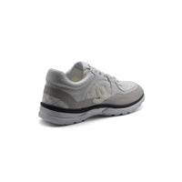 Chanel Fabric Suede Calfskin Quilted CC Sneakers Woman 6699-3 White