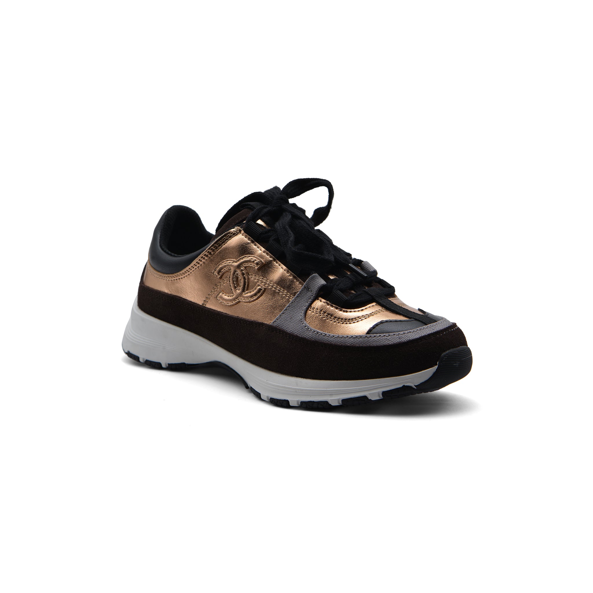 Chanel Platform Sneakers Woman 1261 Brown