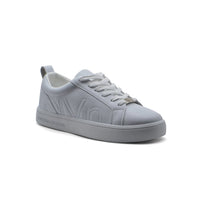 Calvin Klein Danya Cow Silk Platinum Sneakers Woman 9116 White
