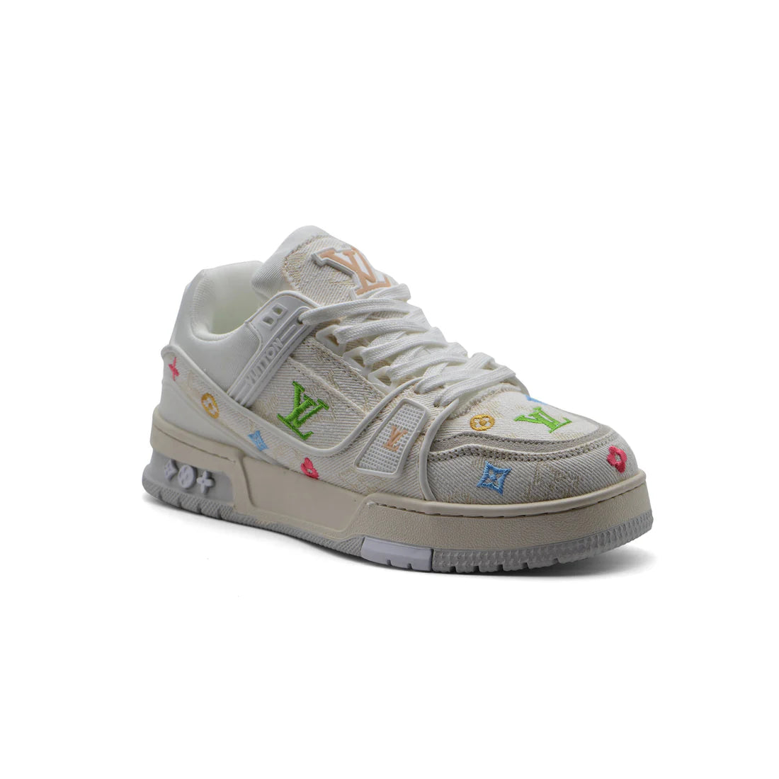 Louis Vuitton Trainer Sneakers Woman LV1802 White