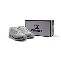 Chanel Fabric Suede Calfskin Quilted CC Sneakers Woman 6699-3 White