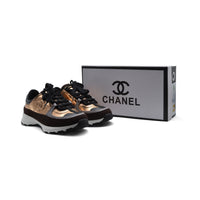 Chanel Platform Sneakers Woman 1261 Brown