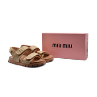 Miu Miu Canvas slide sandals for Women 3133-3 Havan