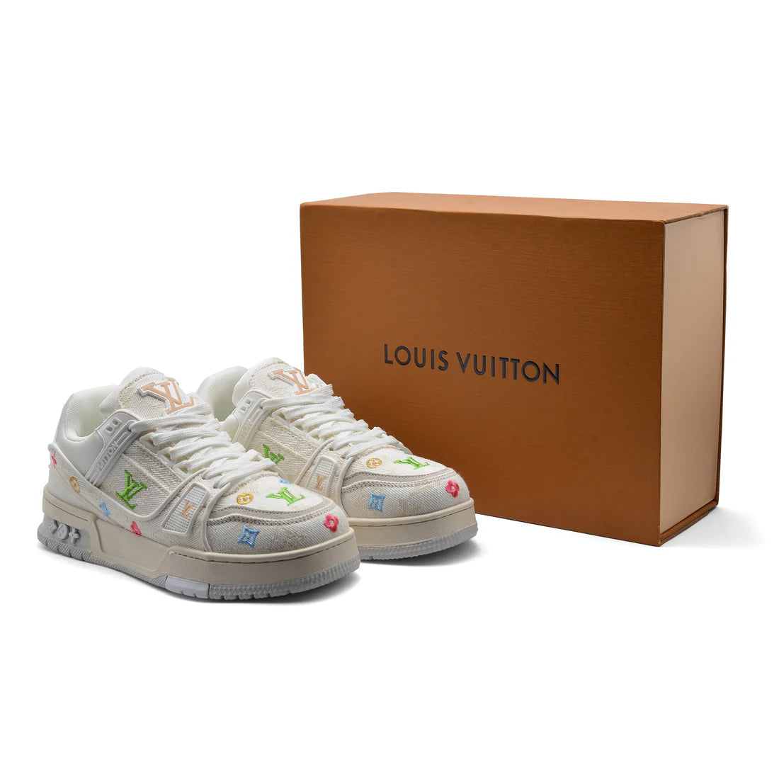 Louis Vuitton Trainer Sneakers Woman LV1802 White