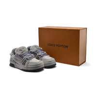 Louis Vuitton Trainer Sneakers Woman DS118 Gray