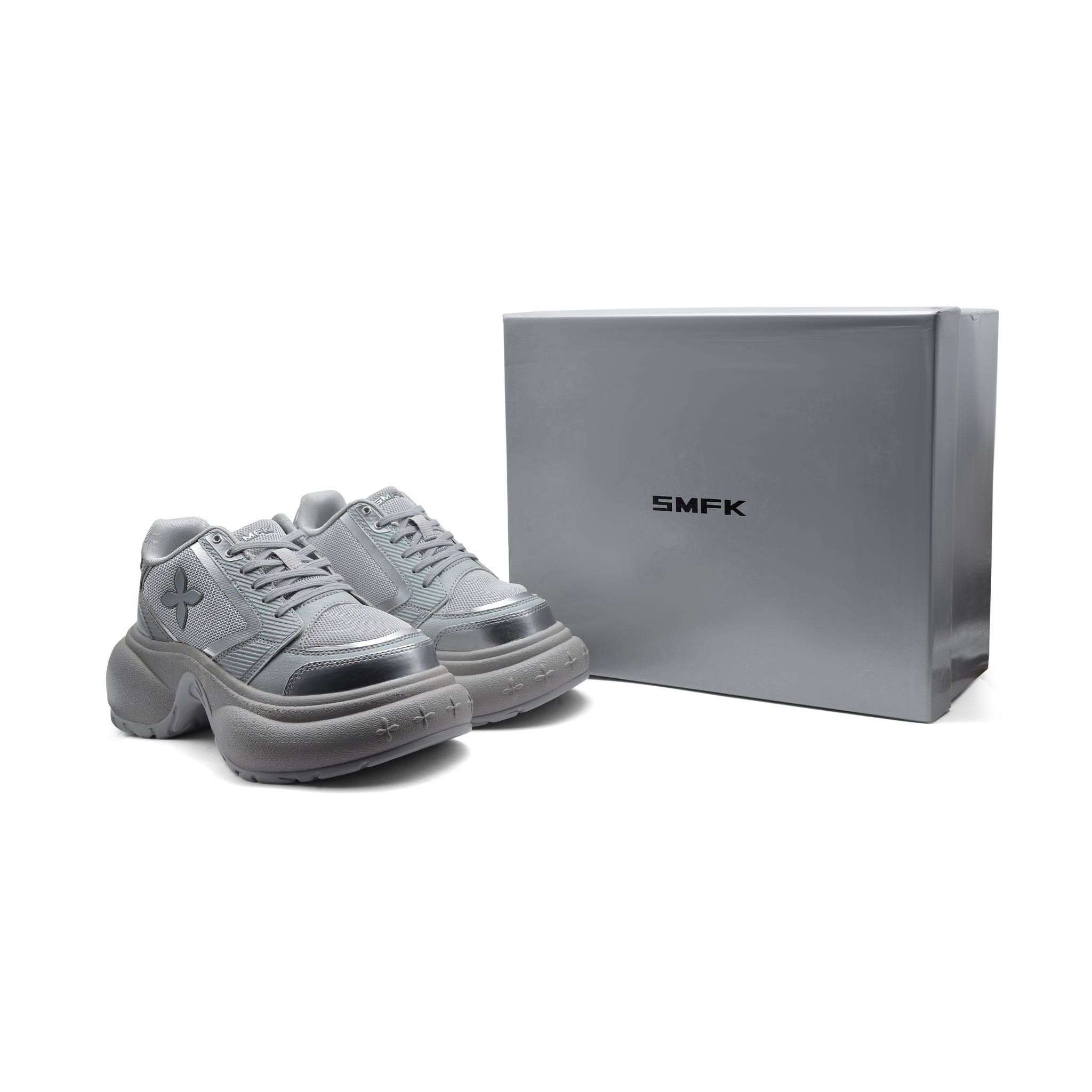 SMFK FUTURE RIPPLE THICK-SOLED Sneakers Woman 09912 Silver