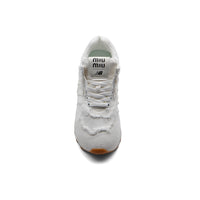 New Balance X Miu Miu 574 Denim Sneakers Woman 45A802 White