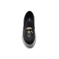 KUPSOLE Karl Leather slip-ons Ikonic Karl Lagerfeld 2546-3 Black