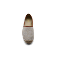 Loewe Owen Logo Jacquard Espadrille Woman 29762 Beige