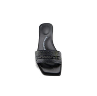 Alexander Wang Vy Crystal Embellished Slide Sandal Women 2025-6 Black