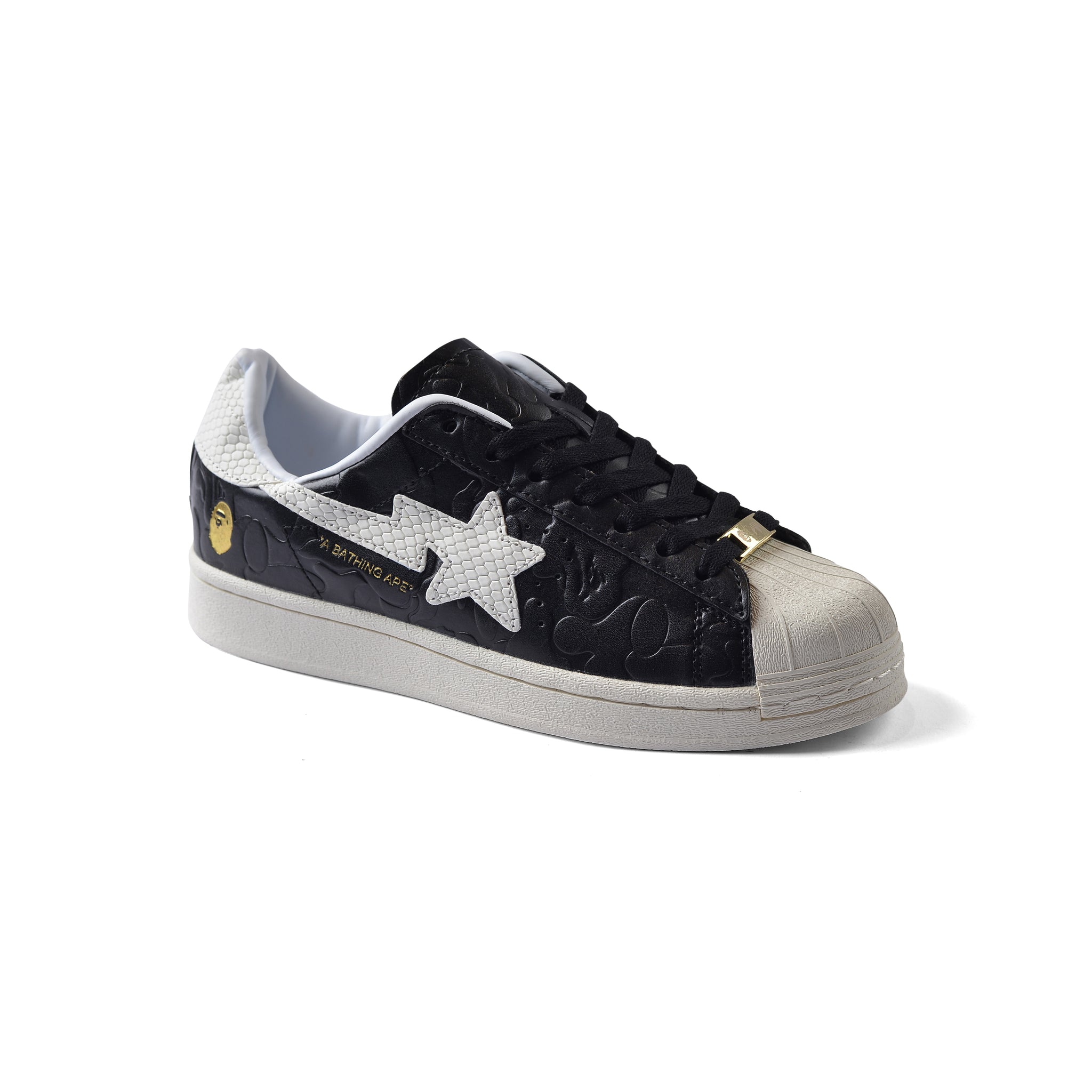 Adidas x Bapte Super Star 80s Sneakers Woman JR2703 Black