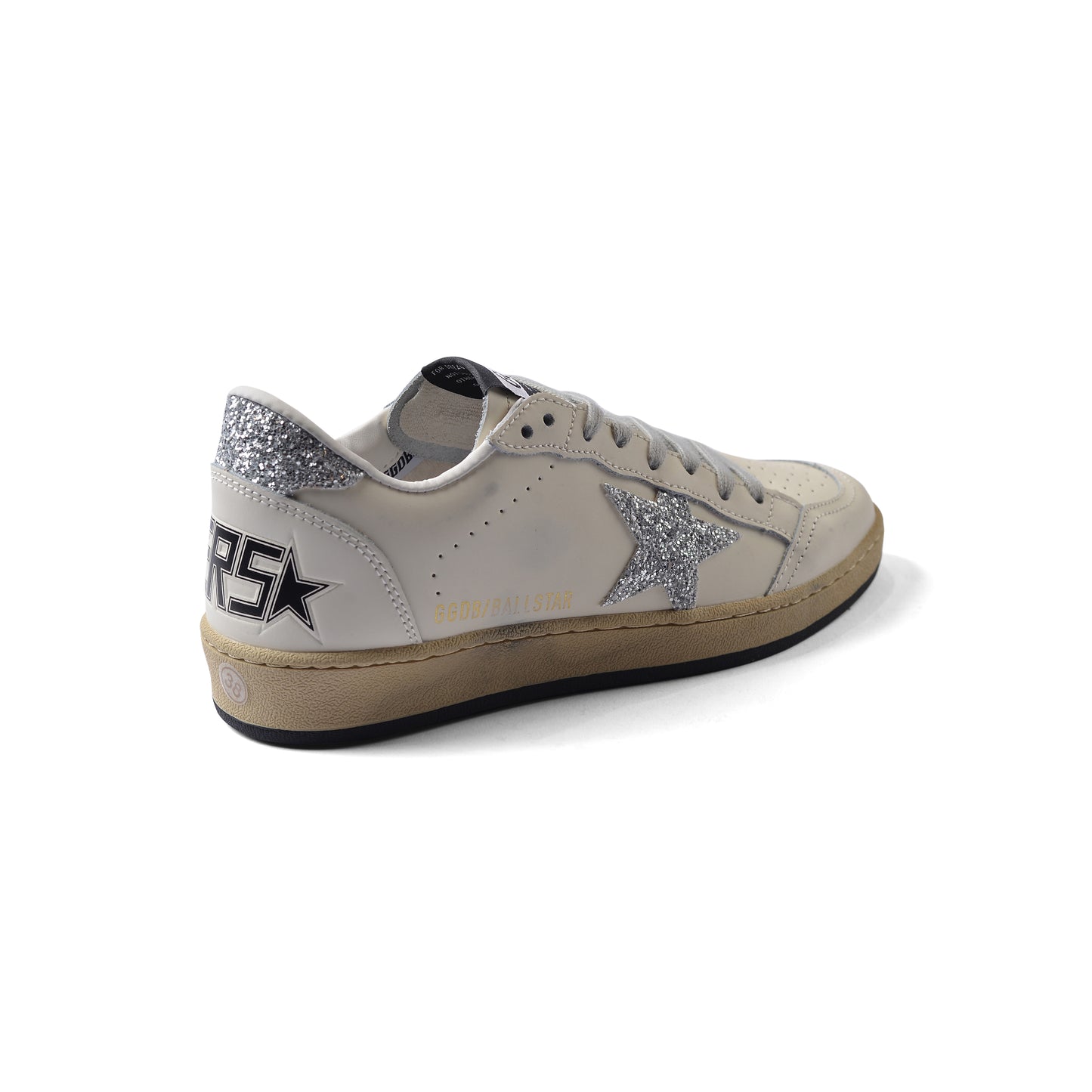 Golden Goose Ball Star low-top Sneakers Woman F007393 Silver