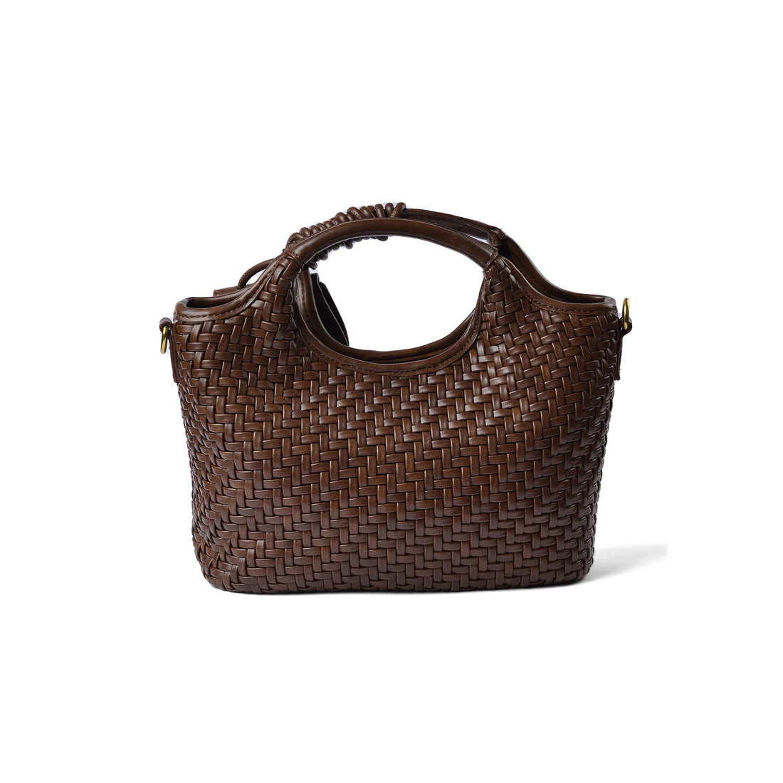 KUART Braided Tote Bag Quality for Every Style 8851 Brown