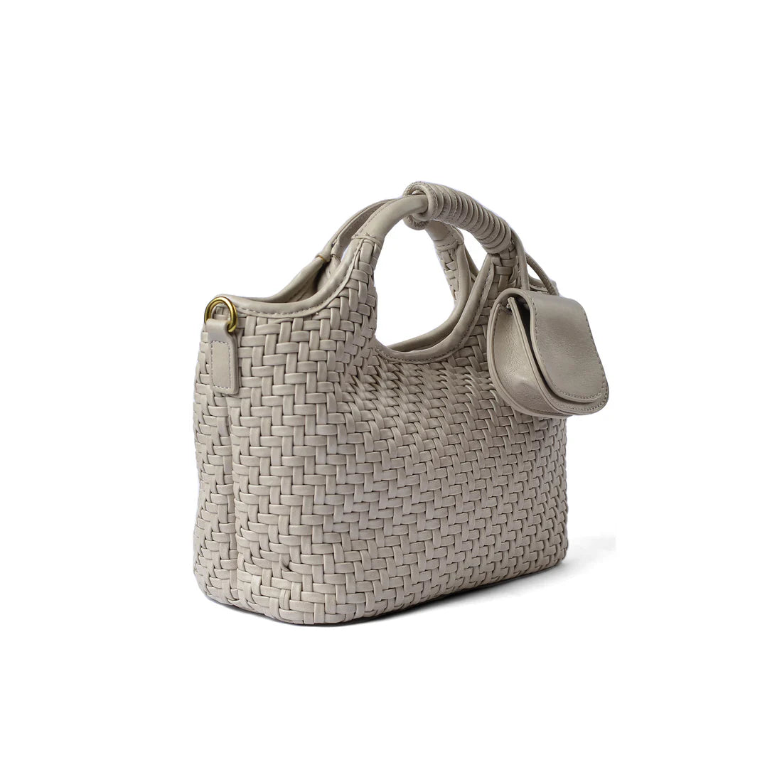 KUART Braided Tote Bag Quality for Every Style 8851 Beige