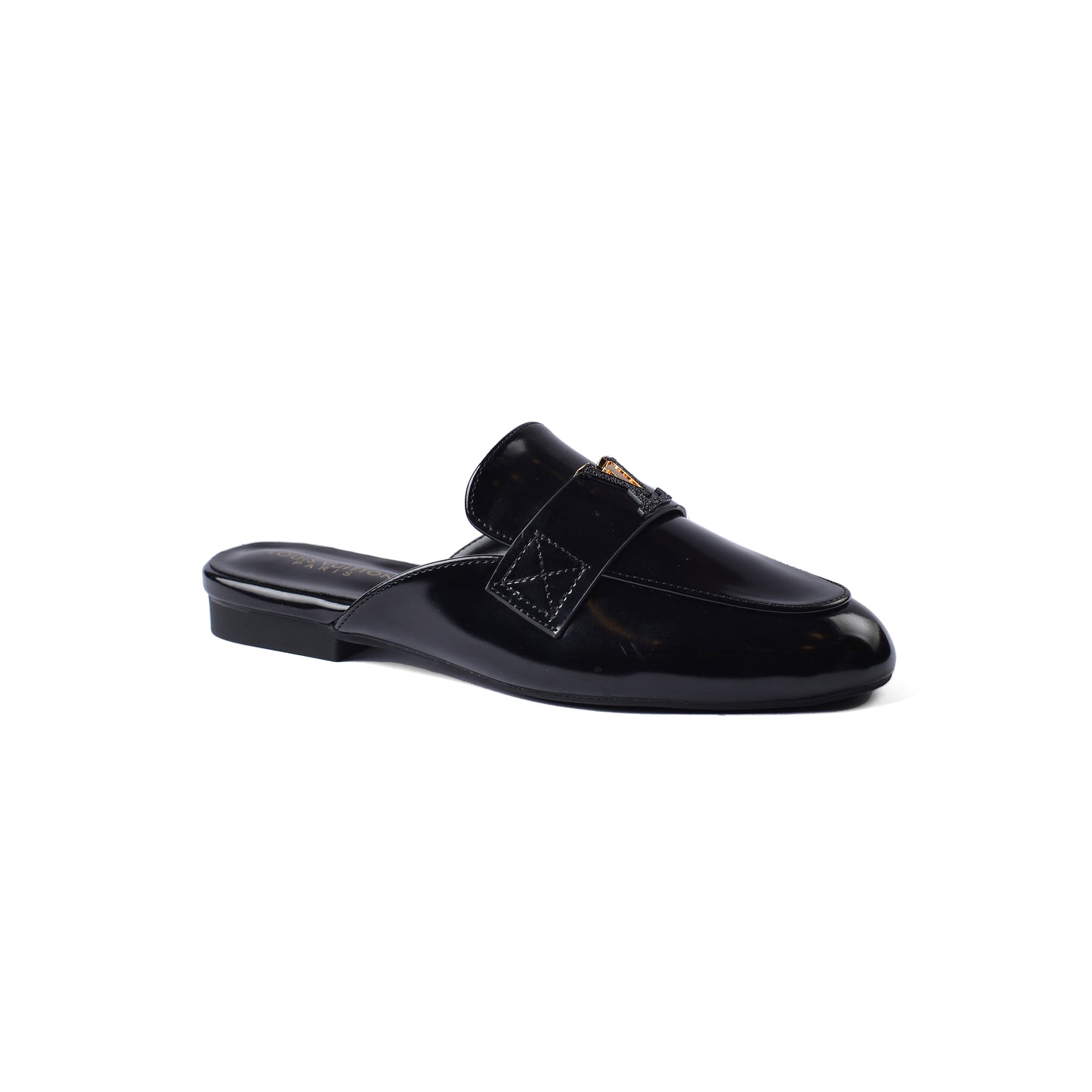 Louis Vuitton Mare Open Back Loafer - Luxury Woman TN-155 Black